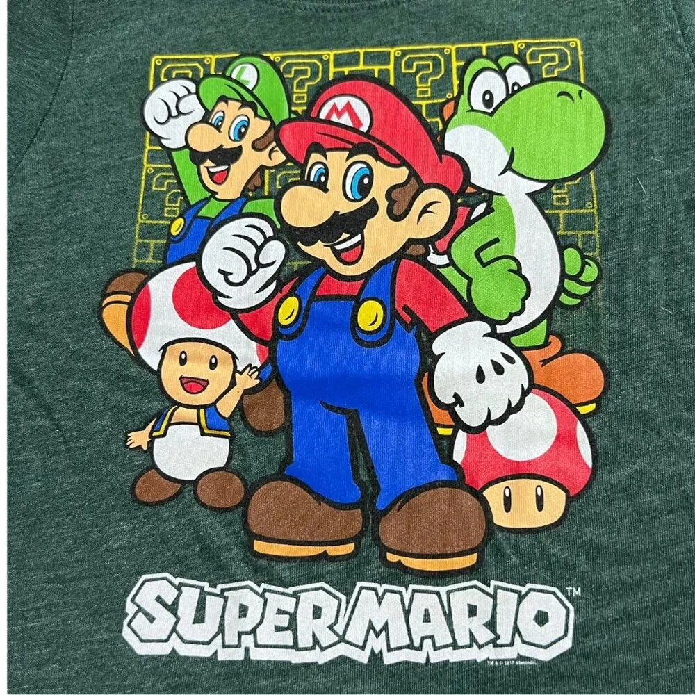 Old Navy Collectibilitees 2T Super Mario Bros. Tee Shirt